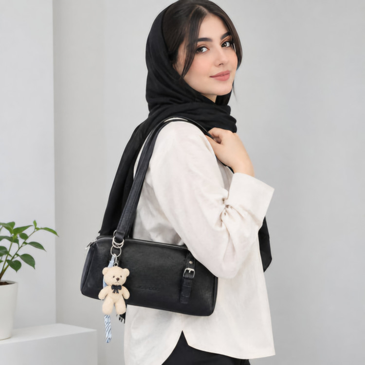 کیف دستی دوشی منگو چارم بگ دار