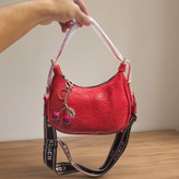 کیف دستی و دوشی گیلاسی زنانه