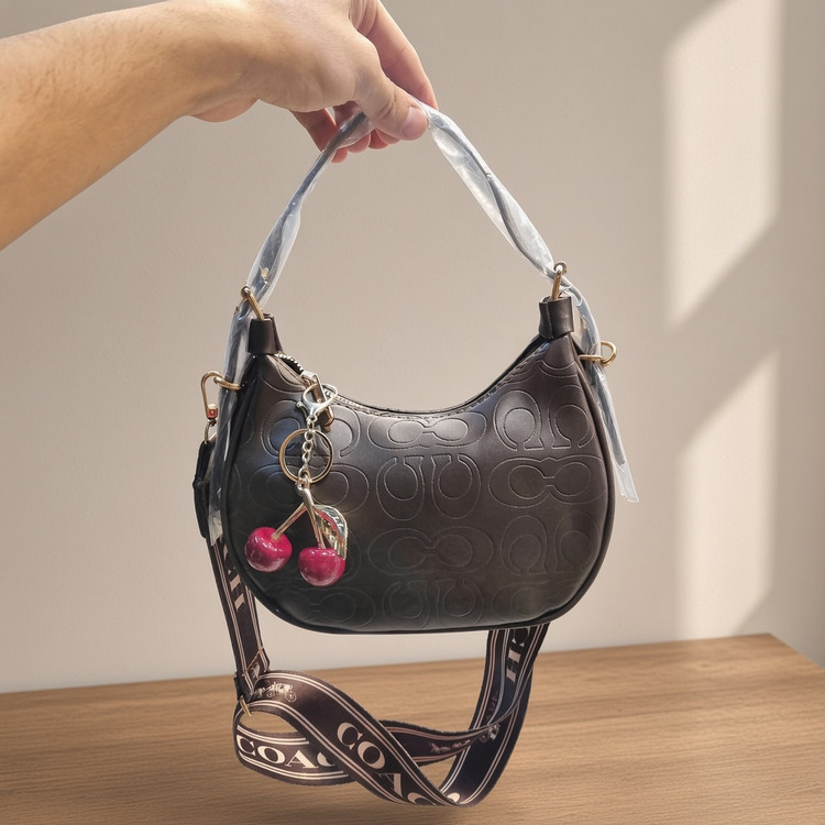 کیف دستی و دوشی گیلاسی زنانه
