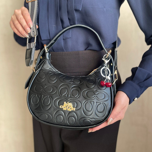 کیف دستی و دوشی گیلاسی زنانه