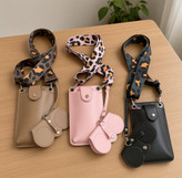 کیف پاسپورتی با جاعینکی بند دار زنانه