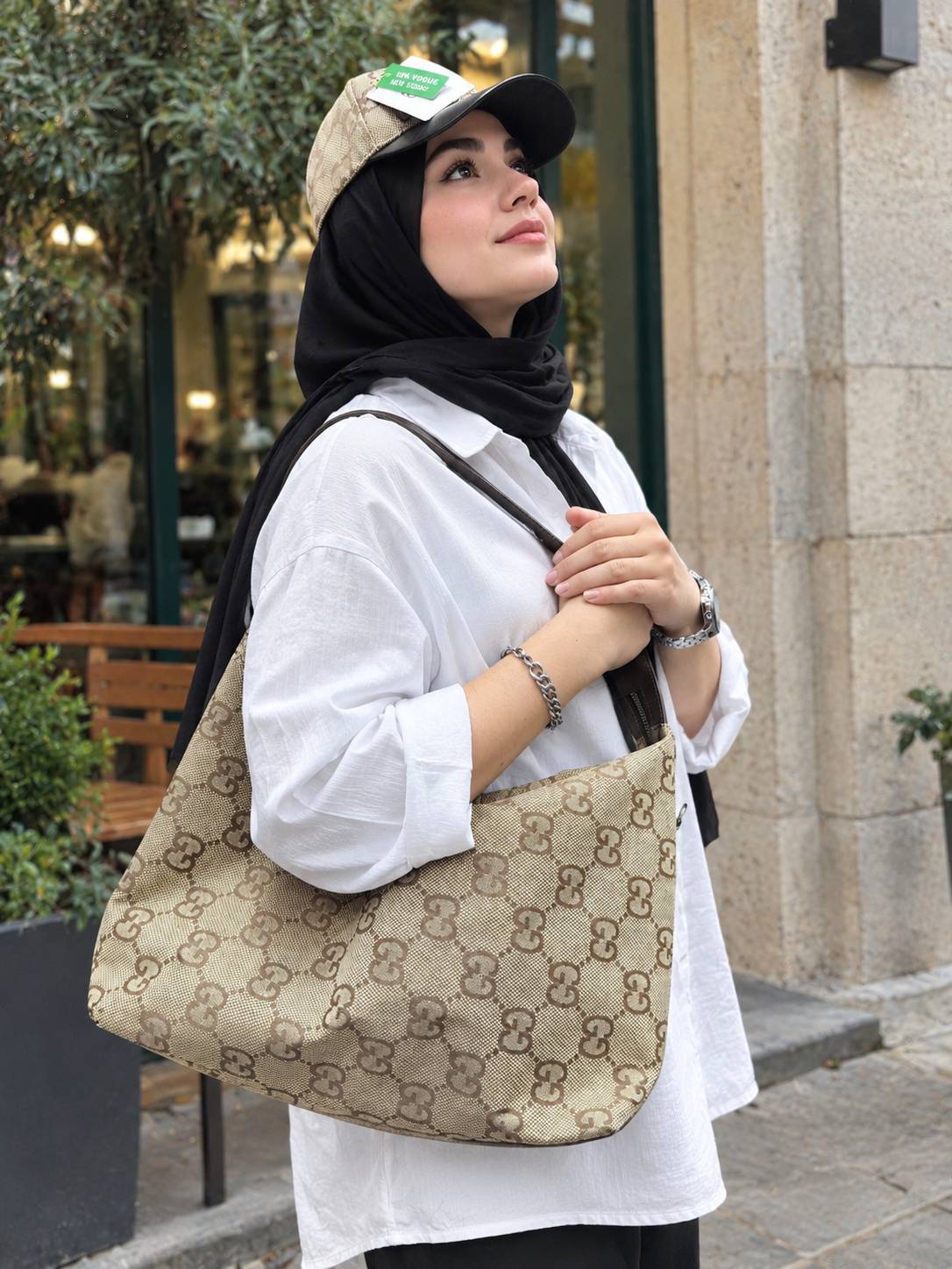 کیف دوشی بزرگ بند دار زنانه